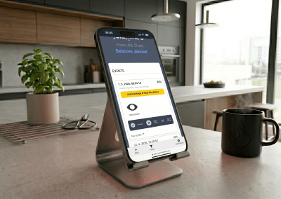 SeizaWare mobile app - journal view